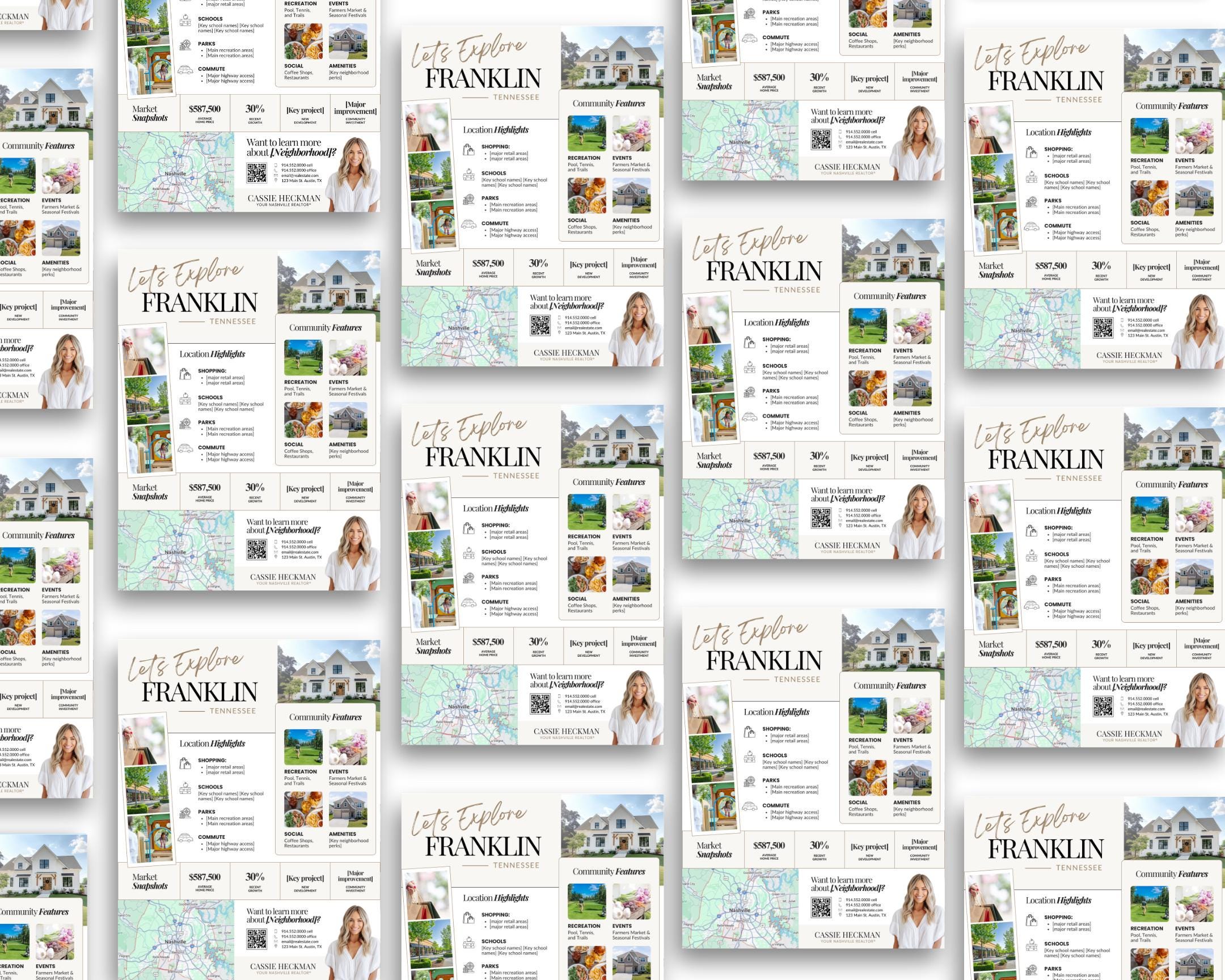 Local Neighborhood Highlights Flyer | Community Guide | Real Estate ...