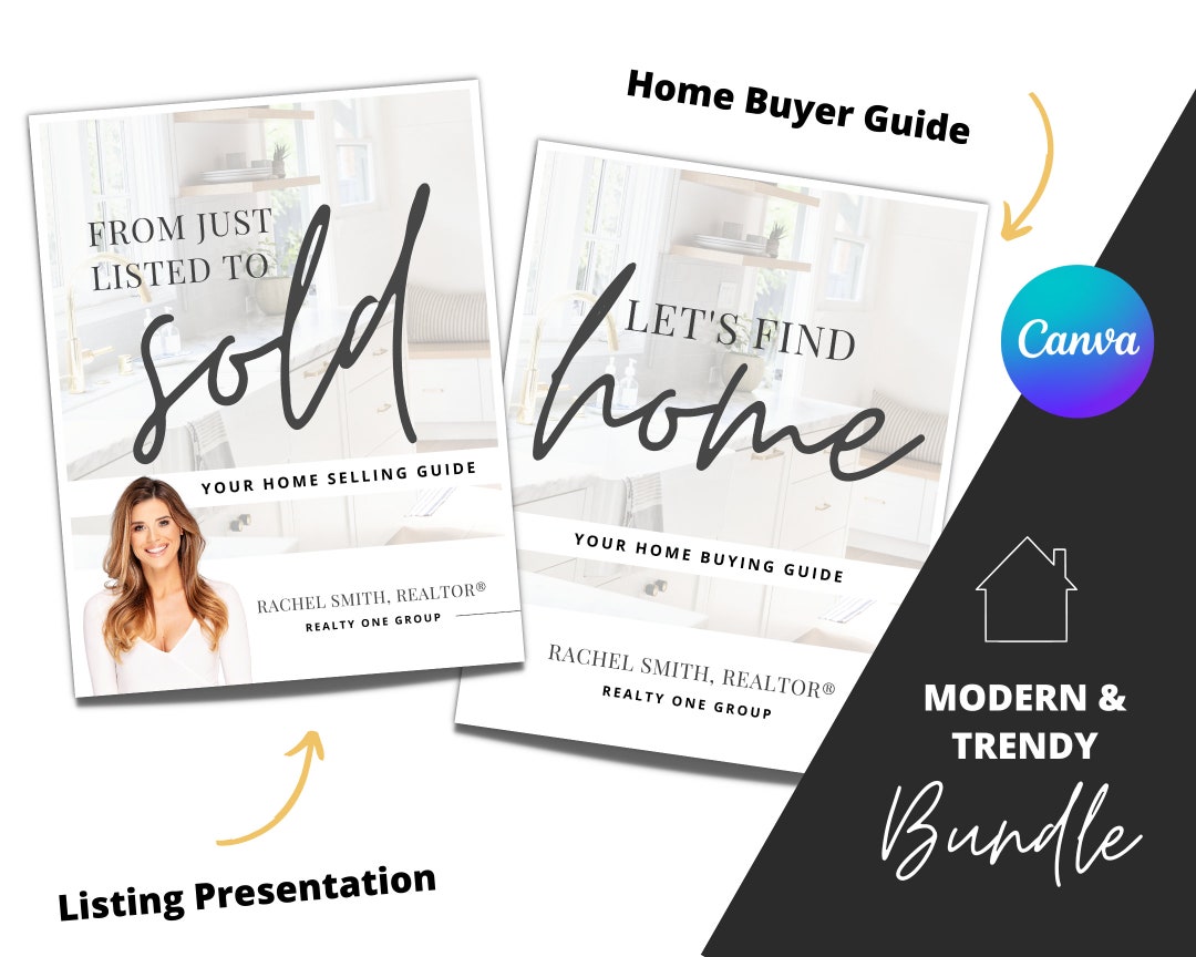 Real Estate Seller Guide & Home Buyer Guide Bundle | Real Estate ...