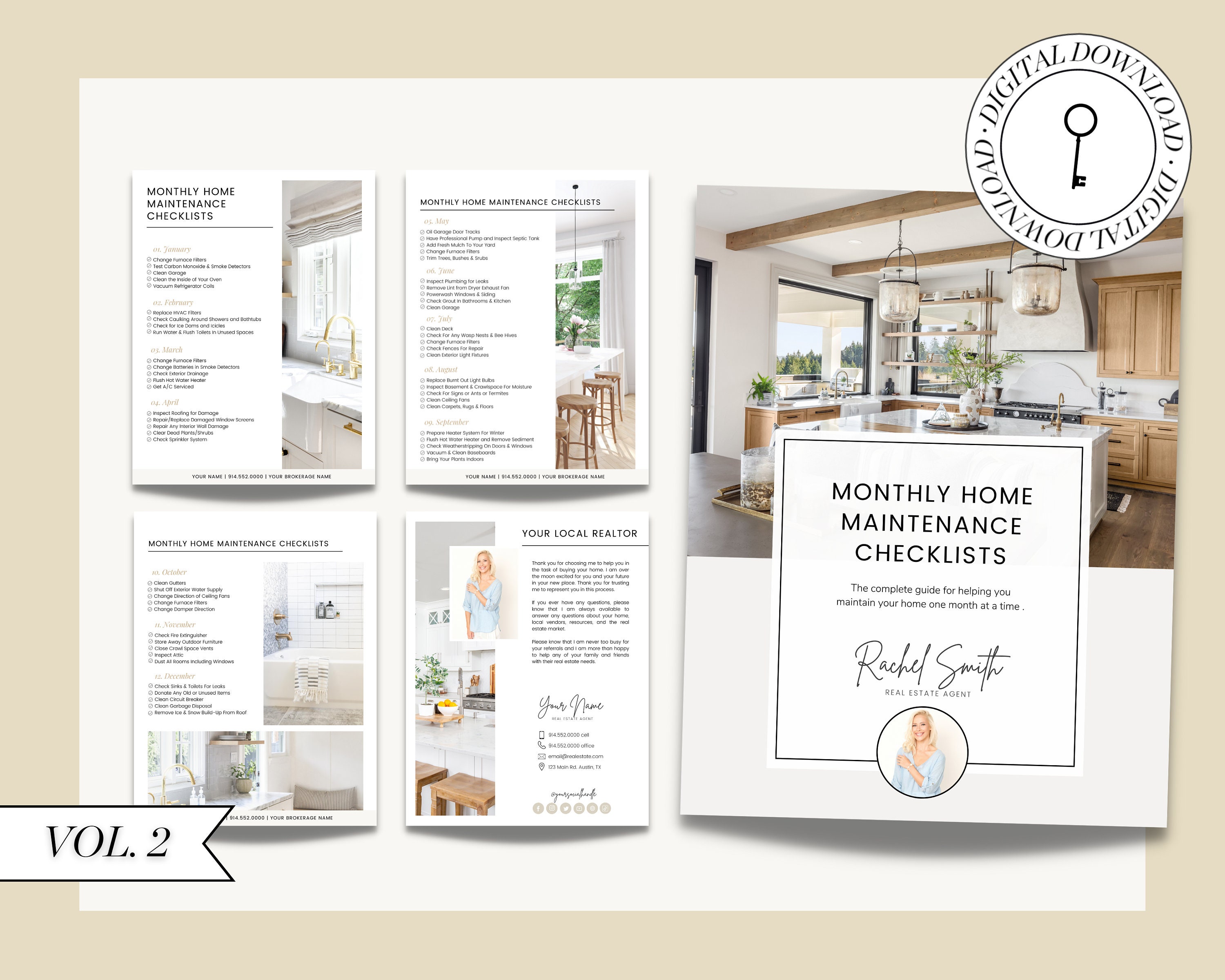 Monthly Home Maintenance Checklist | Real Estate Marketing | | Home ...