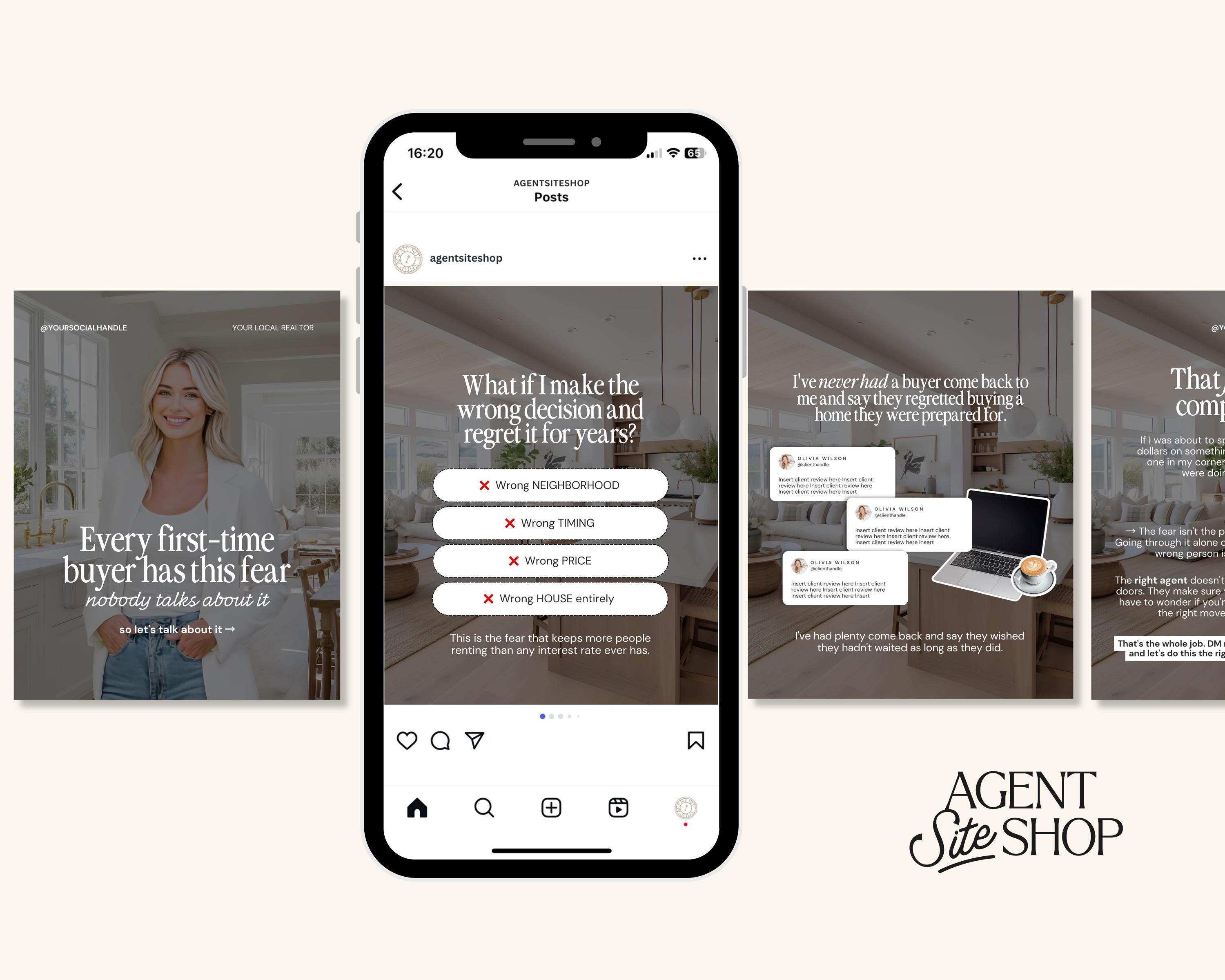 May 2026 Real Estate Social Media Canva Templates, Realtor Marketing ...