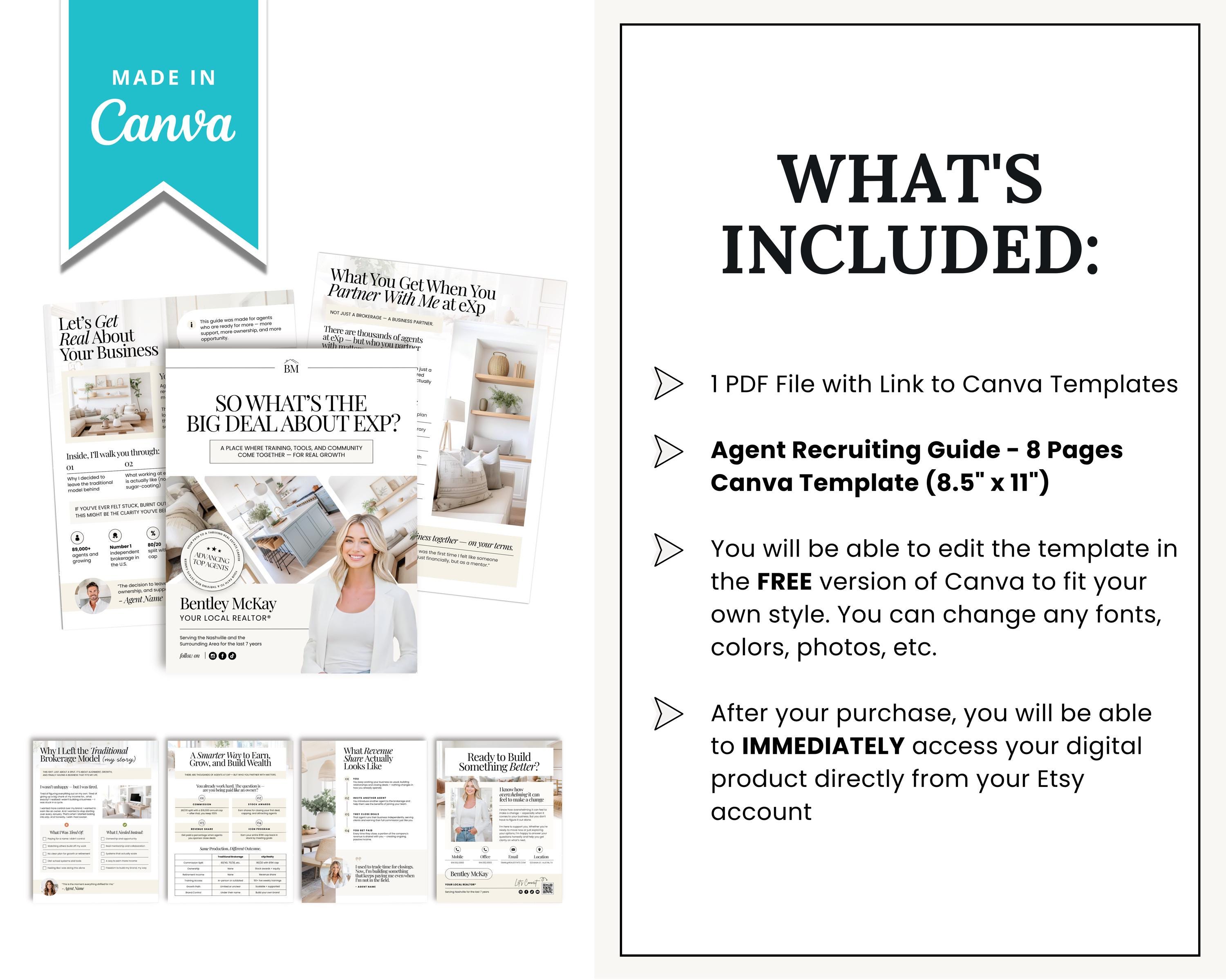 Agent Recruiting Guide | Real Estate Template | Brokerage Growth ...