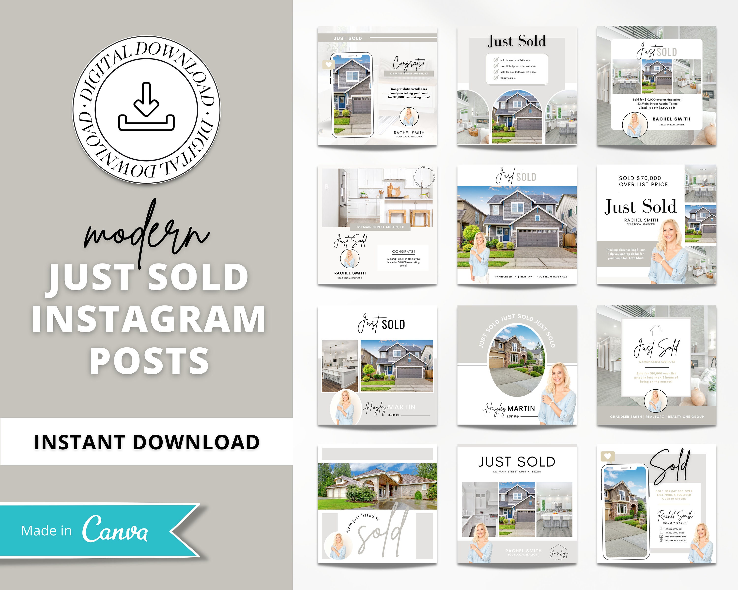 20 Just Sold Social Media Posts Listing Updates Just Sold Etsy UK