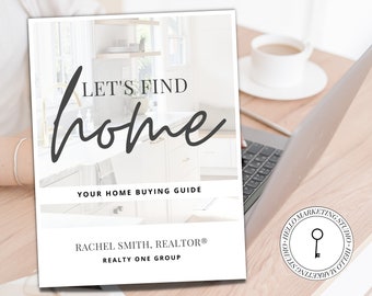 Real Estate Home Buyer Guide | Realtor Buyer Packet | Real Estate Marketing Material | Realtor Marketing Template | Realtor Canva Template