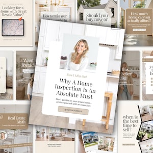 449+ Luxury Realtor Instagram Templates | Realtor Social Media Post | Realtor Templates Canva | Real Estate Instagram Marketing Templates