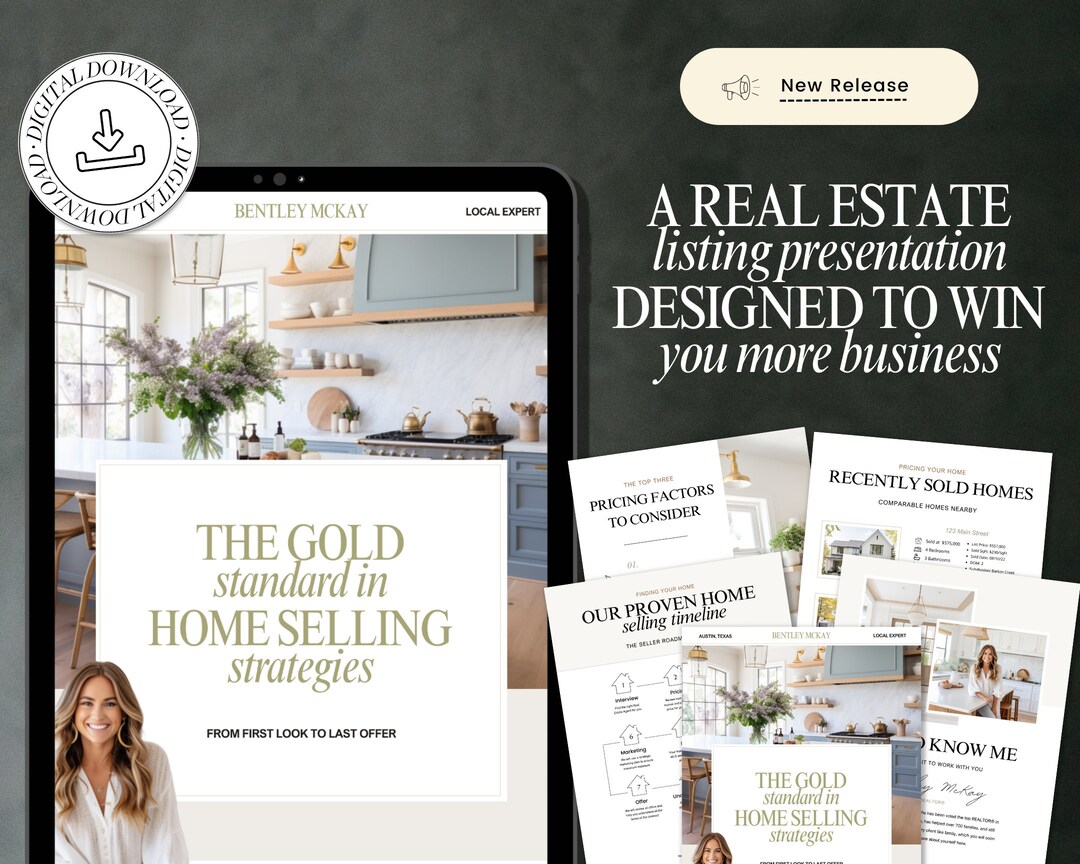 Real Estate Listing Presentation | Real Estate Marketing | Home Seller ...