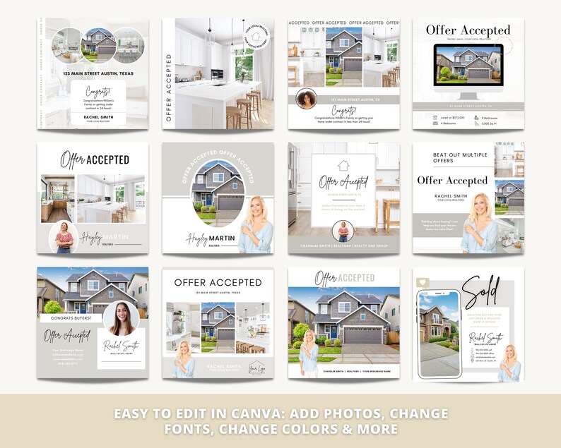 20 Under Contract Social Media Posts | Listing Updates | Real Estate ...