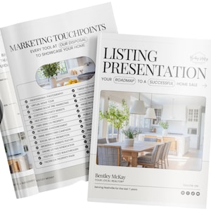 Real Estate Listing Presentation | NAR Settlement | Real Estate Marketing | Real Estate Canva Template | Listing Consultation | Home Seller