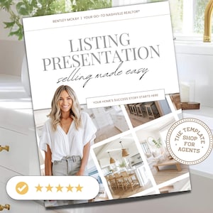 Real Estate Listing Presentation | NAR Settlement | Real Estate Marketing | Real Estate Canva Template | Listing Consultation | Home Seller