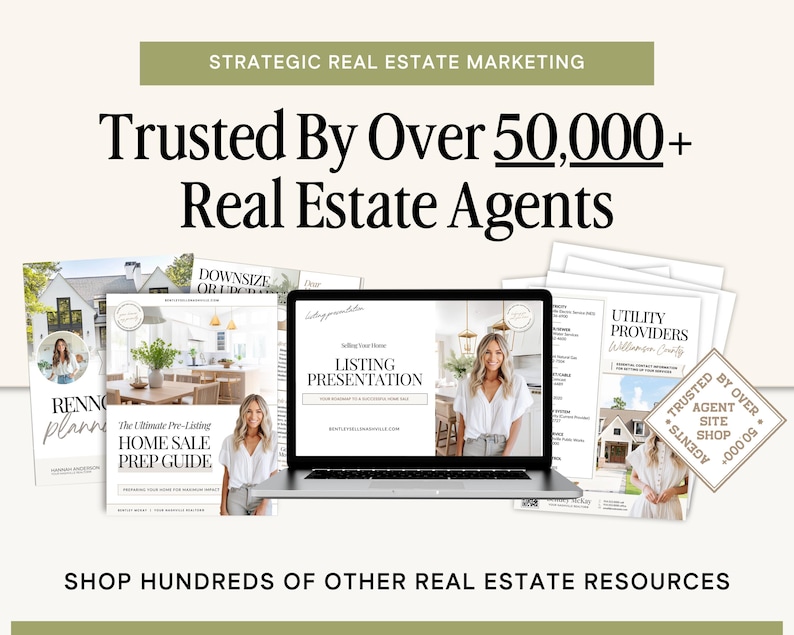 Pre-listing Appointment Checklist | Listing Presentation Prep | Canva ...
