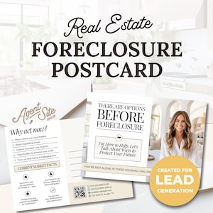 Foreclosure Real Estate Flyer | Real Estate Marketing | Canva Template | Real Estate Template | Pre-Foreclosure | Pre-Foreclosure Mailer