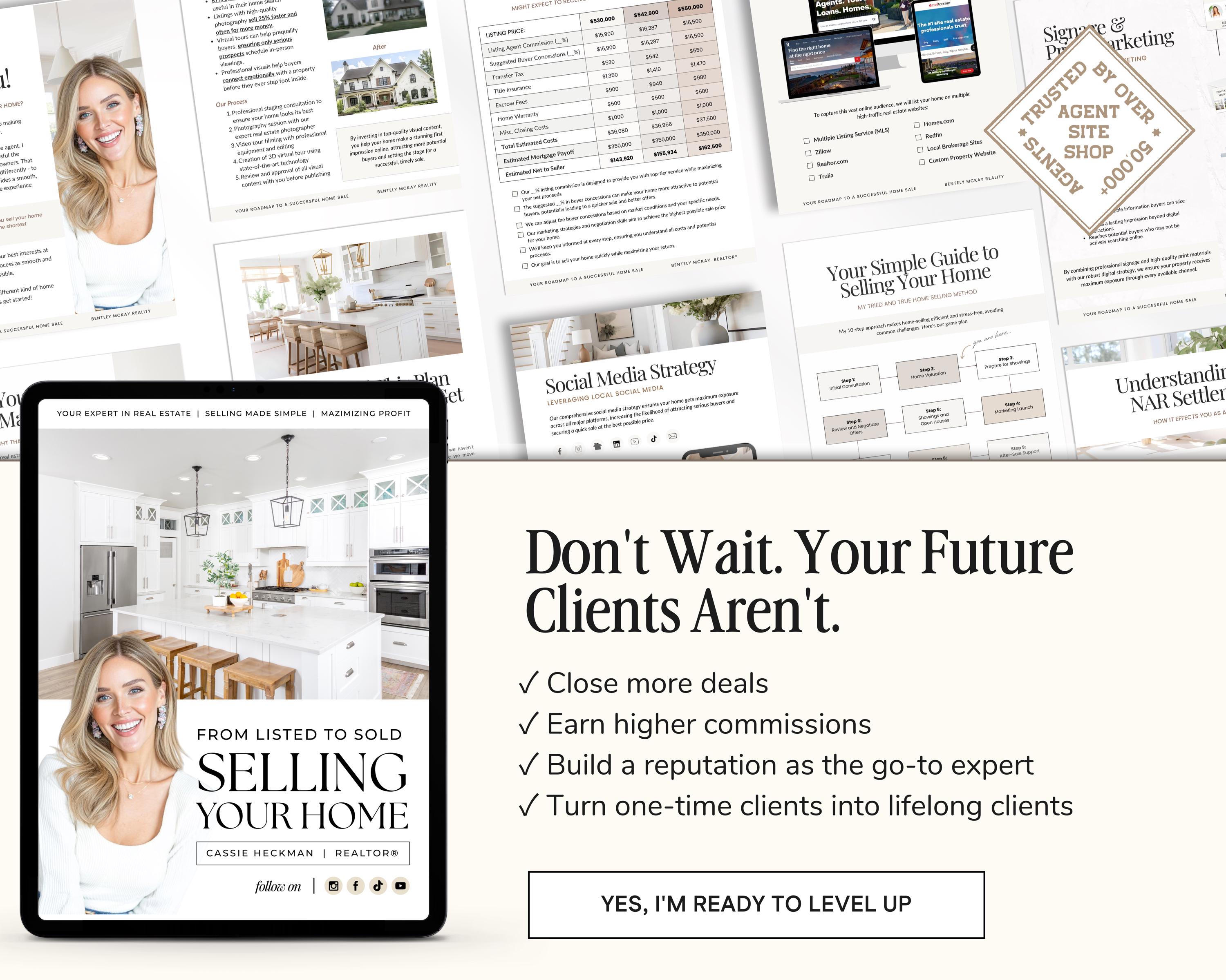 Real Estate Listing & Buyer Presentation Bundle for Real Estate Agents ...
