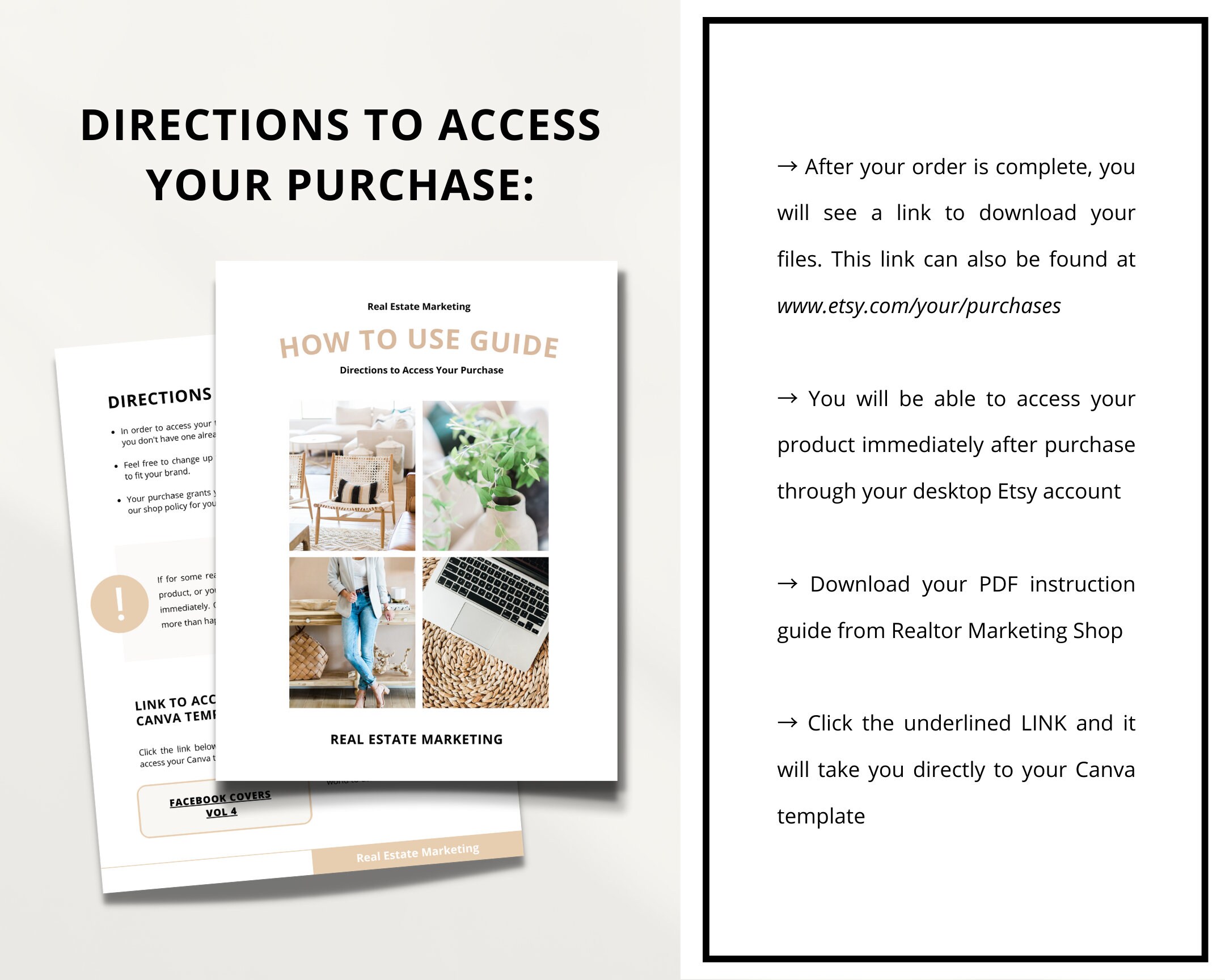 Vol 1 Real Estate Client Packet Agent Home Buyer Etsy