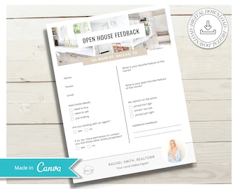 Open House Feedback Sheet | Agent Marketing Materials | Open House Sign In | Listing Presentation |  Seller Guide | Buyer Guide | Vol 2