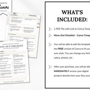 Real Estate Moving Checklist | Moving Guide | Printable Moving Checklist | Moving Checklist | Real Estate Marketing | Moving Flyer | To-Do image 5