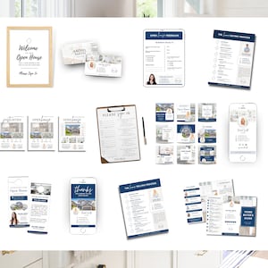 Open House Bundle | Real Estate Marketing Materials | Open House Sign In | Real Estate Marketing | Buyer Guide | Open House | Marketing | 2