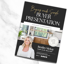Real Estate Home Buyer Presentation | 2026 Buyer's Market | NAR Settlement | Real Estate Marketing | Canva Template | Buyer Consultation