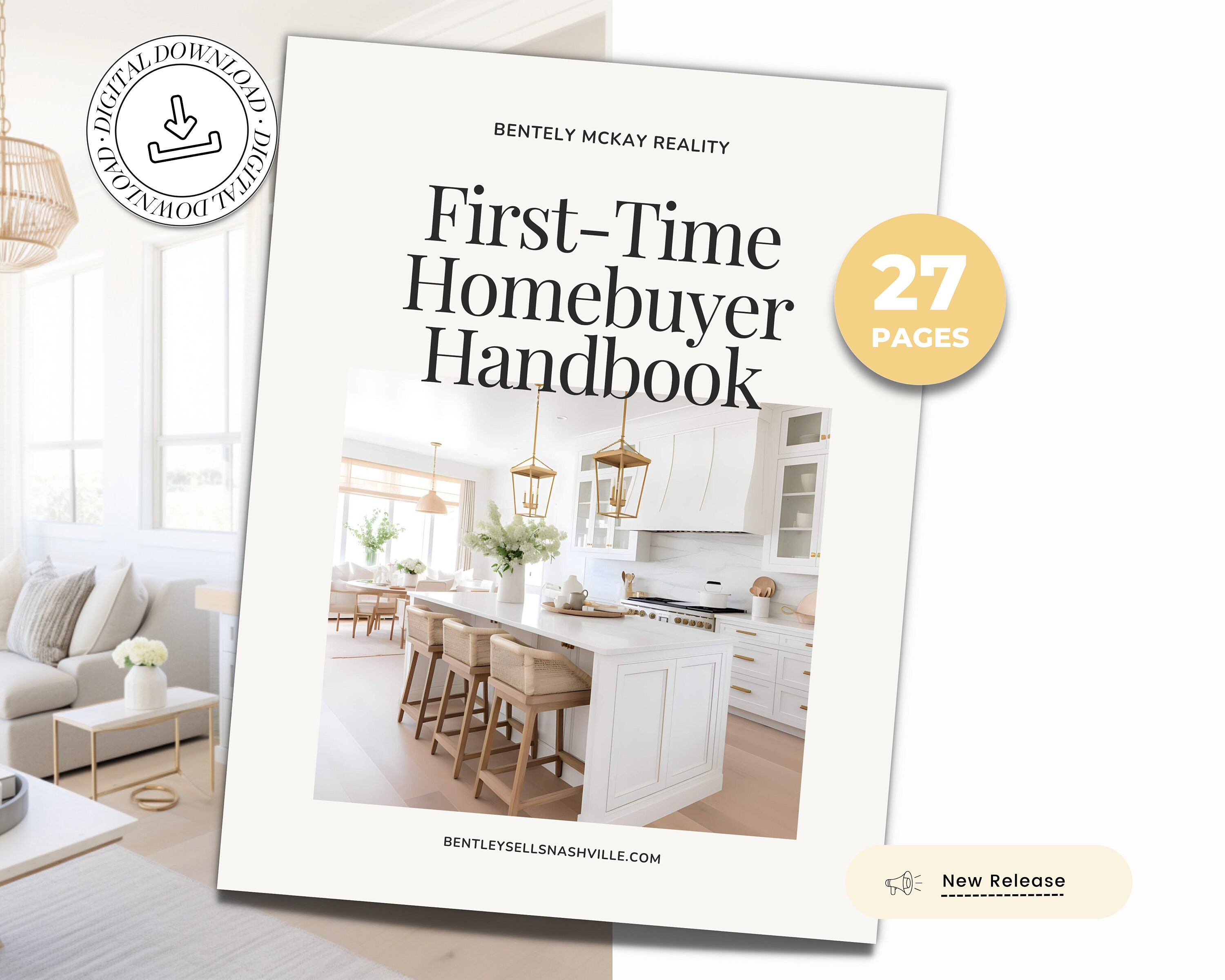 Manual para compradores de vivienda por primera vez / Comprador de vivienda / Marketing inmobiliario / Plantilla Canva para bienes raíces / Hoja de ruta para compradores / Comprador de vivienda por primera vez