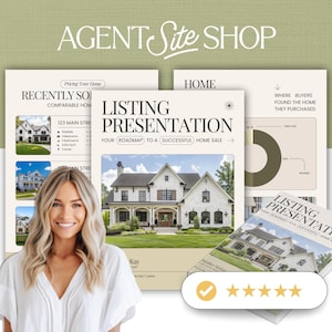 Listing Presentation | NAR Settlement | Real Estate Marketing | Real Estate Canva Template | Listing Consultation | Home Seller | Canva