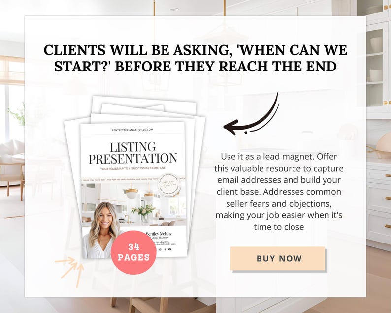 Real Estate Listing Presentation NAR Settlement Real Estate Marketing