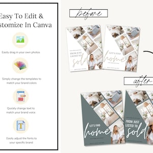 Real Estate Seller Guide & Home Buyer Guide Bundle | Real Estate Marketing | Home Seller Guide | CMA Packet | Listing Presentation | Canva image 5