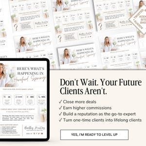 Real Estate Market Update Flyer | Real Estate Flyer | Market Update Flyer | Real Estate Marketing | Real Estate Agent Market Update | Canva image 10