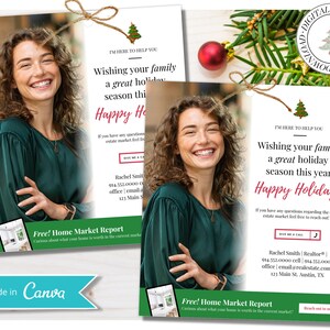 Kerstvastgoed pop-by-tag | Winter bewerkbare pop-by | Kerstvastgoedmarketing | Kerstuitnodiging | Marketingcadeau voor de feestdagen