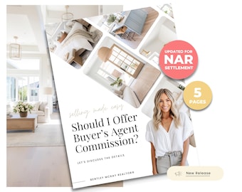 Benefits of Offering Buyer Agent Commission When Listing Your Home | Listing Agent Presentation | NAR Settlement | Buyers Agent Commission