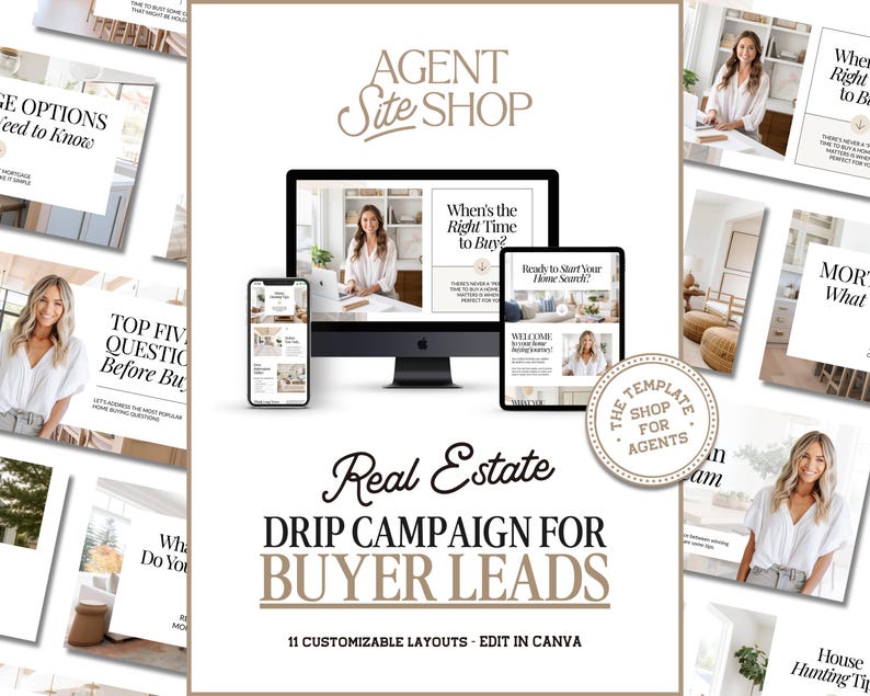 Real Estate Drip Campaign | Buyer Lead Email Templates | Realtor ...