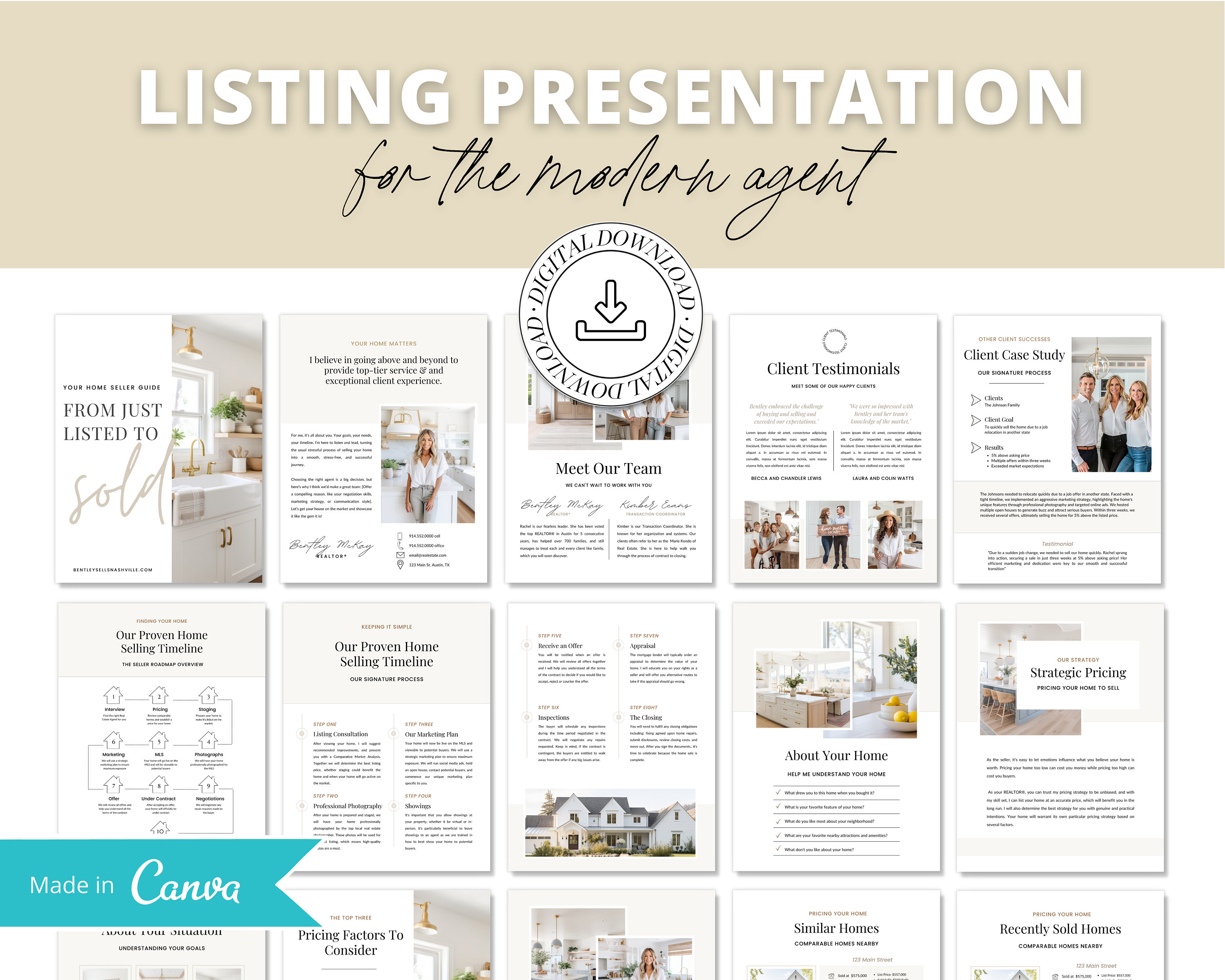 Real Estate Listing Presentation | Real Estate Marketing | Home Seller ...