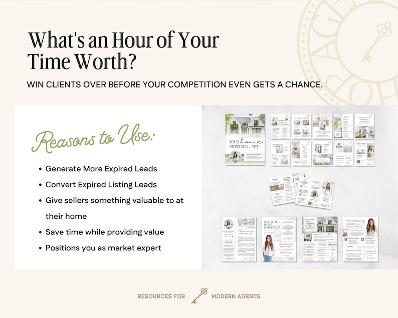 Expired List Layout Expired Listing Bundle | Expired Prospecting | Canva Template | Real ...