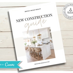 New Home Construction Guide | New Home Builder Guide | New Construction Real Estate | New Home Construction Buyer | Real Estate Marketing