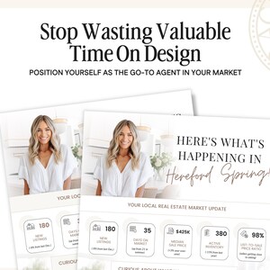 Real Estate Market Update Flyer | Real Estate Flyer | Market Update Flyer | Real Estate Marketing | Real Estate Agent Market Update | Canva image 5