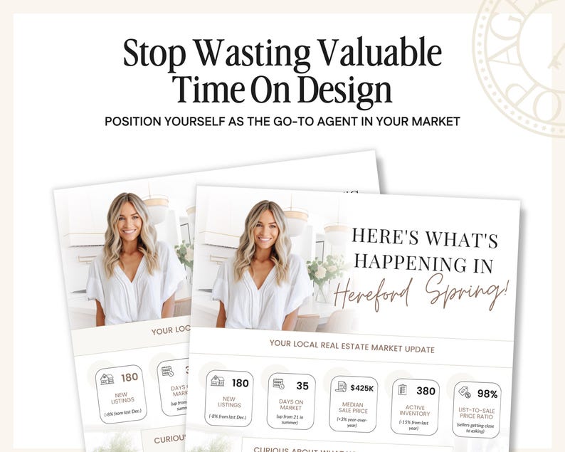Real Estate Market Update Flyer | Real Estate Flyer | Market Update Flyer | Real Estate Marketing | Real Estate Agent Market Update | Canva image 5