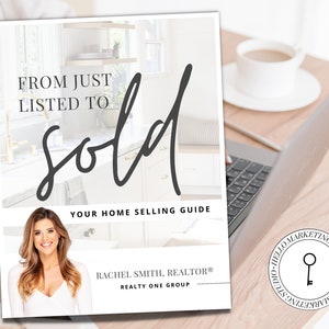 Real Estate Listing Presentation Seller Guide | Real Estate Marketing | Home Seller Guide | Listing Packet | CMA Packet | Pre-listing Packet