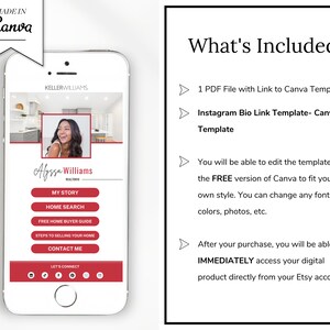 Link in Bio Instagram Template | Real Estate Marketing | Instagram ...