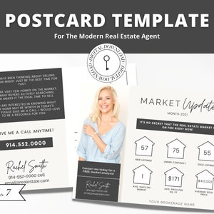 Real Estate Postcard Canva Template | Printable Real Estate Marketing | Real Estate Farming Card |Thinking of Selling | Farming Card | Vol 7