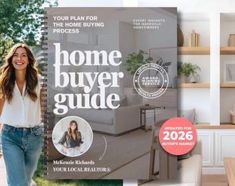 Real Estate Home Buyer Presentation for the 2026 Buyer's Market | NAR Settlement | Real Estate Marketing | Buyer Consultation Canva Template