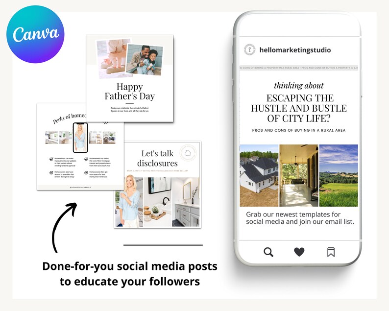 JUNE Social Media Posts | No Captions | Real Estate Agent Social Media ...