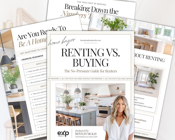 Rent Vs Buy Guide Stop Paying Rent Flyer Home Buyer