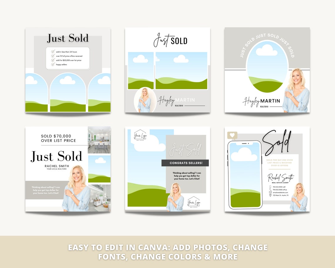 20 Just Sold Social Media Posts | Listing Updates | Just Sold Instagram ...