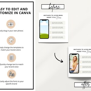 24 Digital Product Mockups | Digital Mockup | Canva Template | iPhone Mockup | Laptop Mockup Template | Marketing Template | Digital image 8