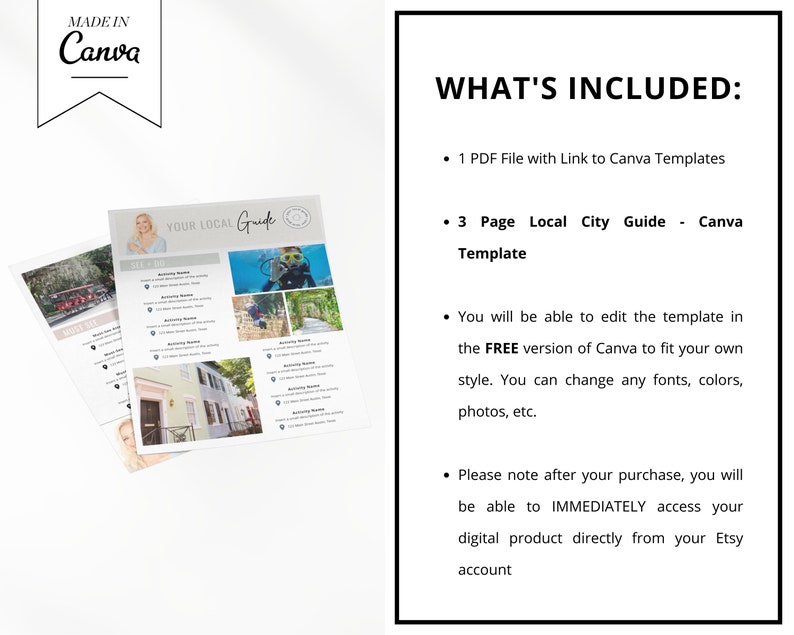 Local Town Guidebook Example Real Estate Local Guide | City Guide | Local Attraction | Relocation ...