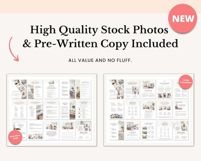 Real Estate Seller Guide & Home Buyer Guide Bundle | Real Estate Marketing | Home Seller Guide | CMA Packet | Listing Presentation | Canva image 10