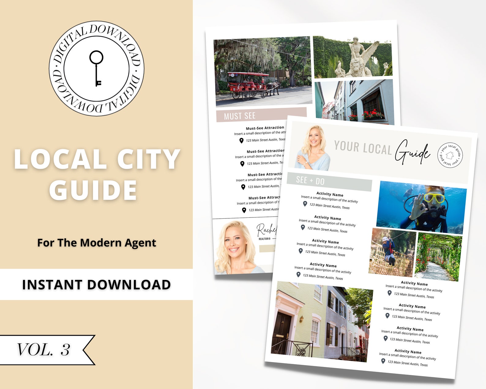 Local Town Guidebook Example Real Estate Local Guide | City Guide | Local Attraction | Relocation ...