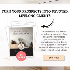 Relocation Guide Cover Real Estate Relocation Guide | Relocation Tool | City Welcome Template ...