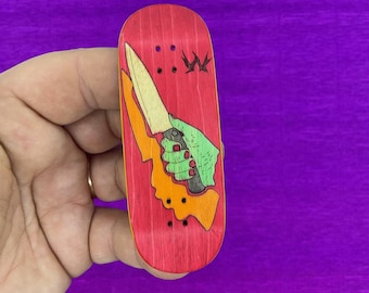 34 mm Board Workers fingerboards Split Engraving