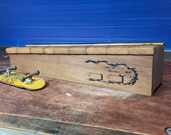 Figura de fingerboard. Caja de grind.