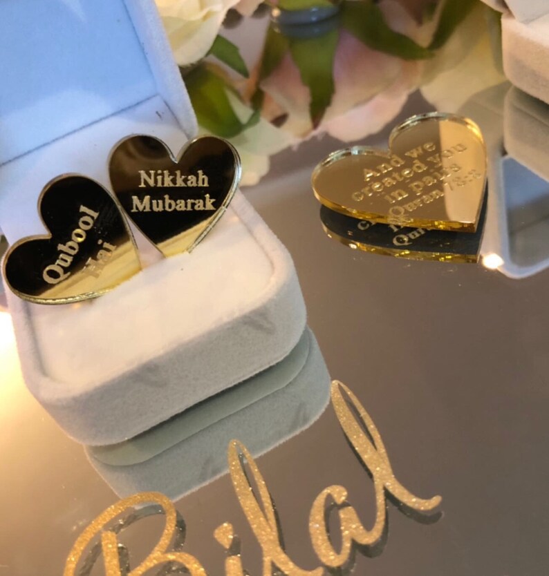 Wedding Ring Tray. Large Nikkah Ring Tray. Wedding Ring Etsy