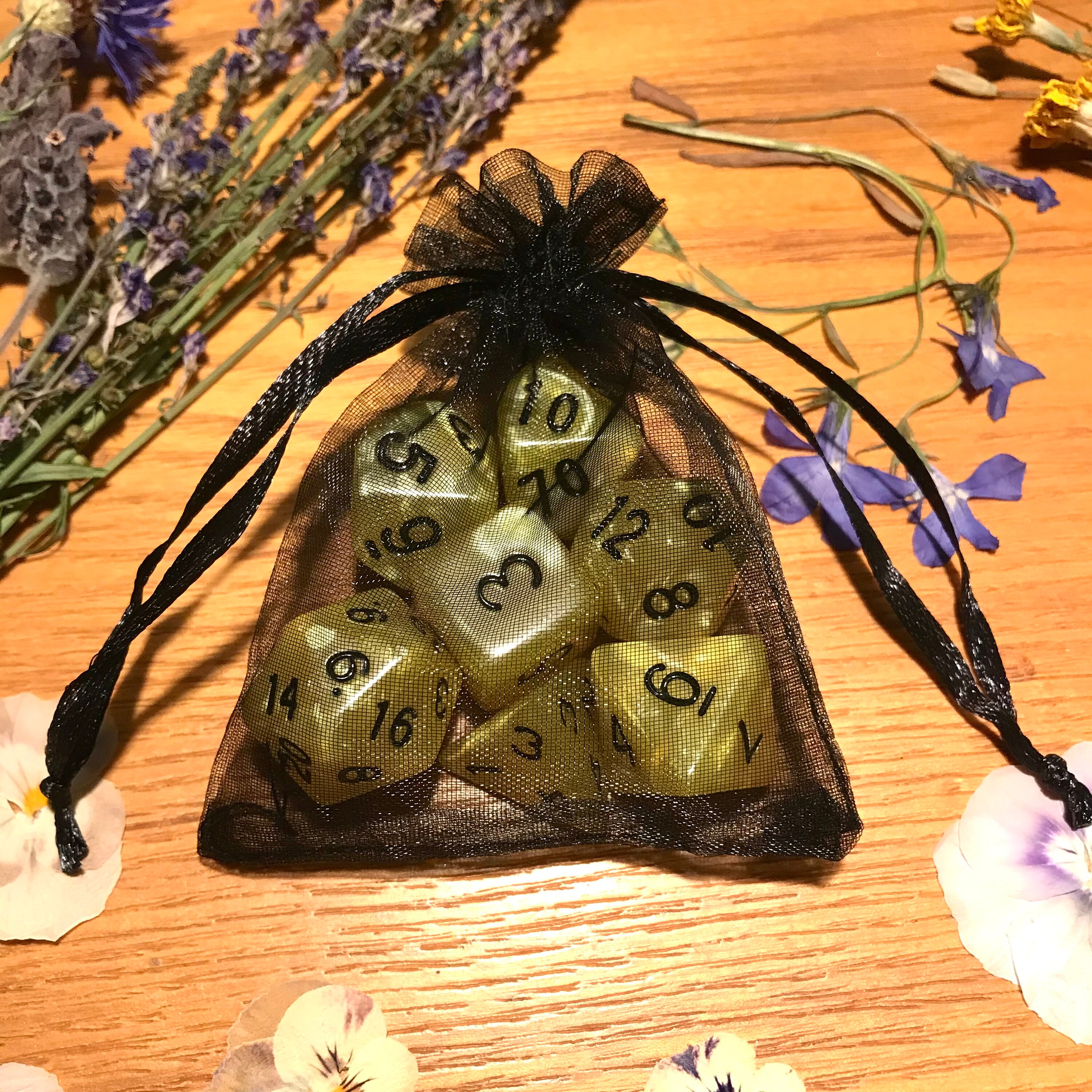 Acid Splash 7 Piece Dice Set Etsy