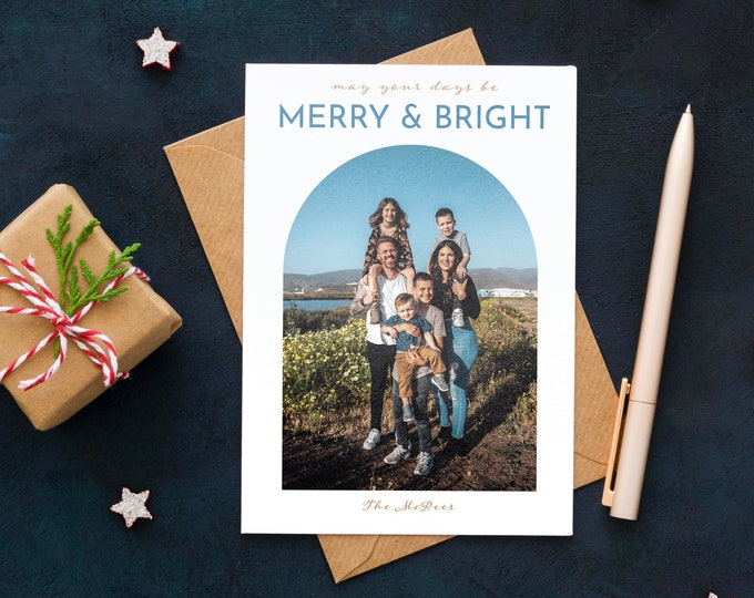 Digital Photo Holiday/Christmas Card *Photo Editing Included*